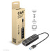 Club3D Rozbočovač, USB-A 3.2 Gen1 na 3x USB 3.1, Gigabit Ethernet #0