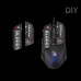 A4tech BLOODY W60 Max Mini, podsvícená herní myš, 12000 DPI, černá, USB #4