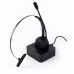 GEMBIRD Sluchátka BTHS-M-01, vhodné pro call centra, mikrofon, Bluetooth, černé #0