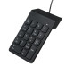 GEMBIRD numerická klávesnice KPD-U-03, USB, černá #1
