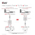 Club3D Switch, HDMI na 2xHDMI Oboustranný 2v1, 8K60Hz, 4K120Hz #4
