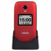 EVOLVEO EasyPhone FS, vyklápěcí mobilní telefon 2.8" pro seniory s nabíjecím stojánkem (červená barva) #1