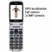 EVOLVEO EasyPhone FS, vyklápěcí mobilní telefon 2.8" pro seniory s nabíjecím stojánkem (červená barva) #2