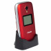 EVOLVEO EasyPhone FS, vyklápěcí mobilní telefon 2.8" pro seniory s nabíjecím stojánkem (červená barva) #4