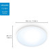 PHILIPS WiZ SuperSlim Stmívatelné  stropní svítidlo 16W - bílá #2