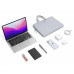 tomtoc Light-A21 Dual-color Slim Laptop Handbag, 13,5 Inch - Blue #7